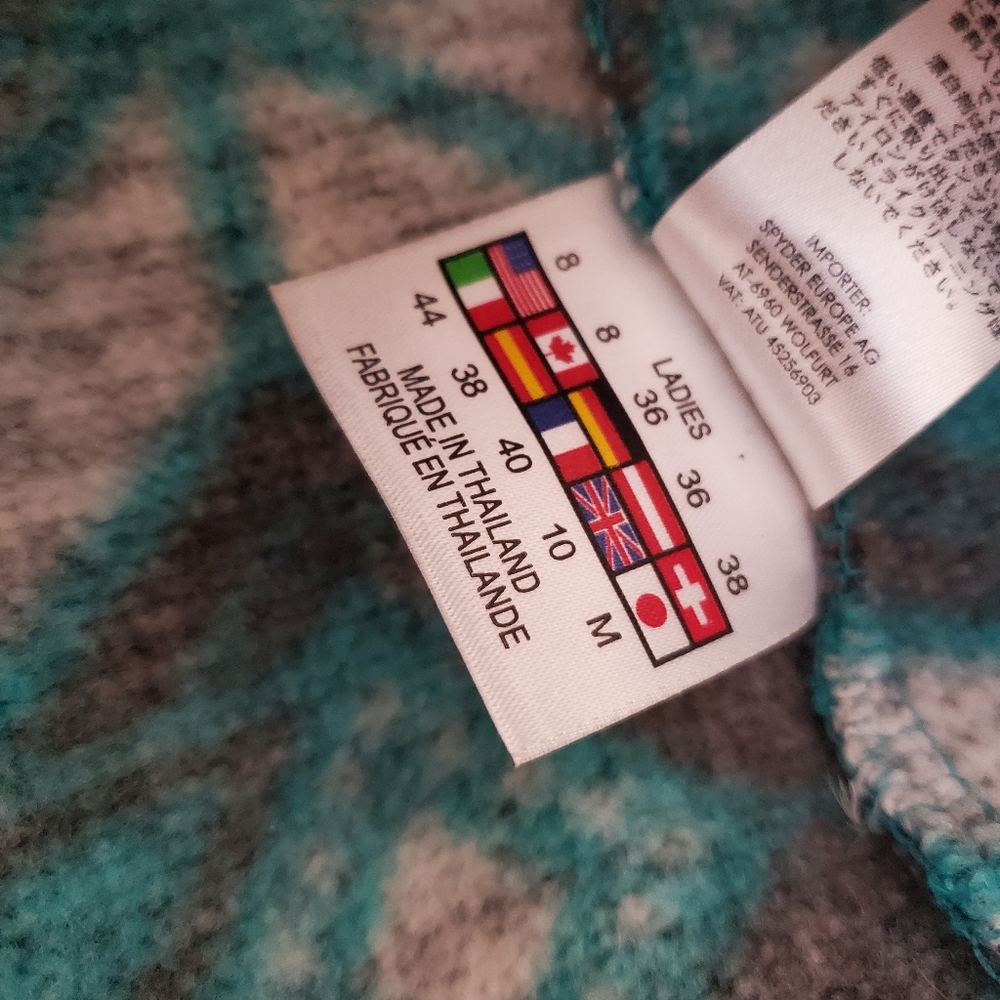 Spider quarter-zip sweater